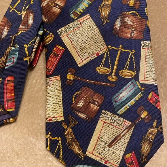 TIE MEN’S ALLYN NECKWEAR TIE👕WORN ONCE👕 - Picture 2 of 3